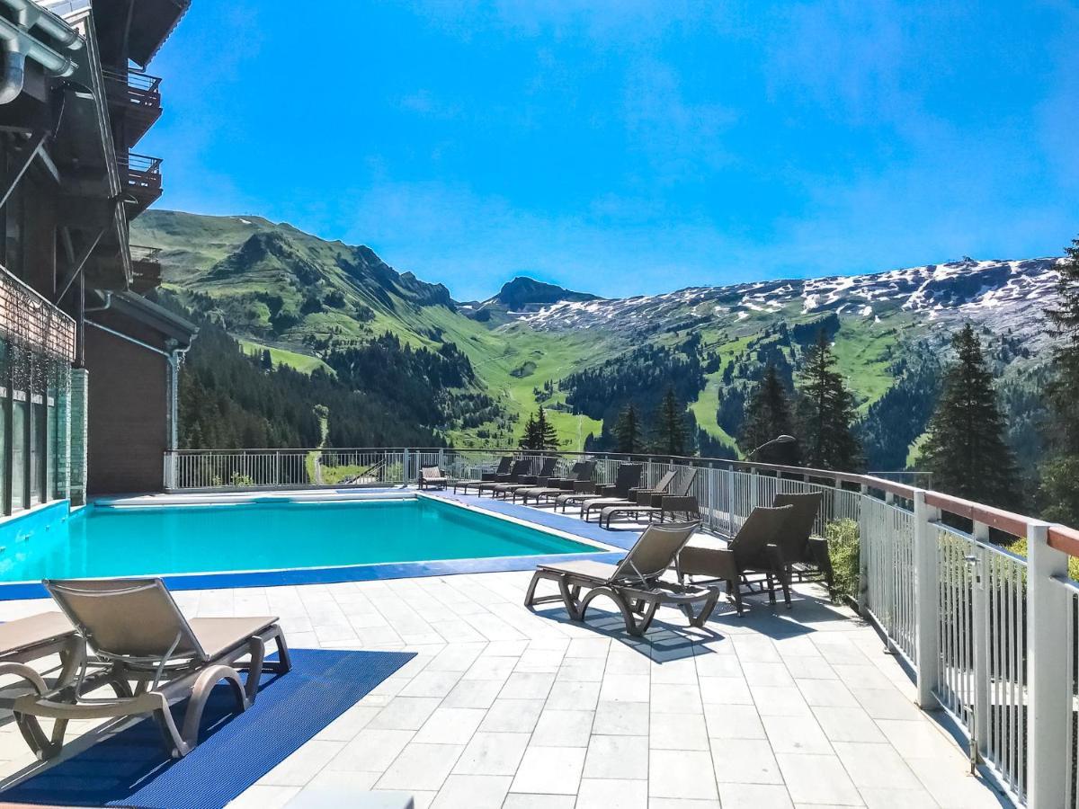 Large One-Bedroom Apartment, Wheelchair Adapted, Les Terrasses D'Eos Flaine Luaran gambar