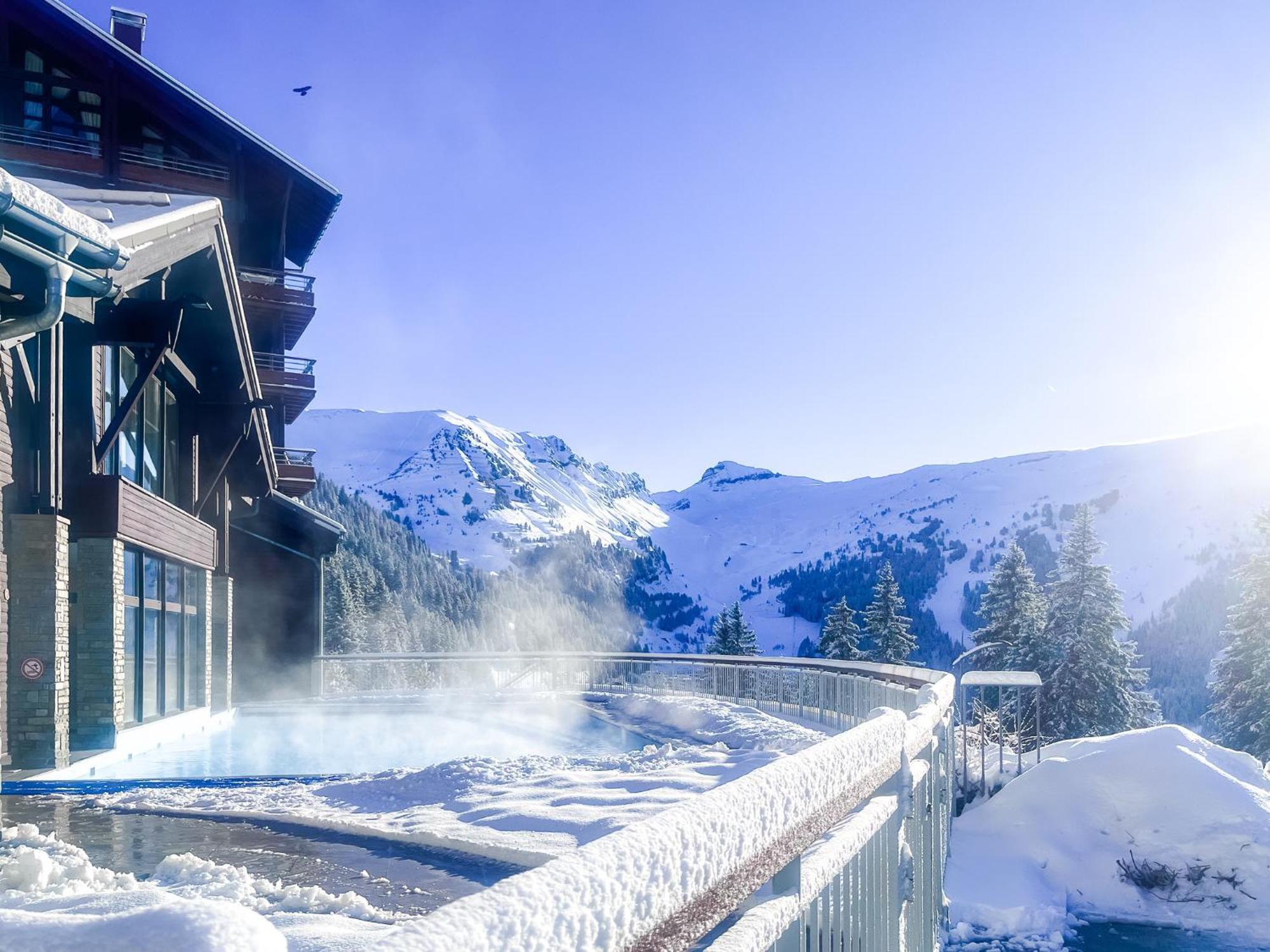 Large One-Bedroom Apartment, Wheelchair Adapted, Les Terrasses D'Eos Flaine Luaran gambar