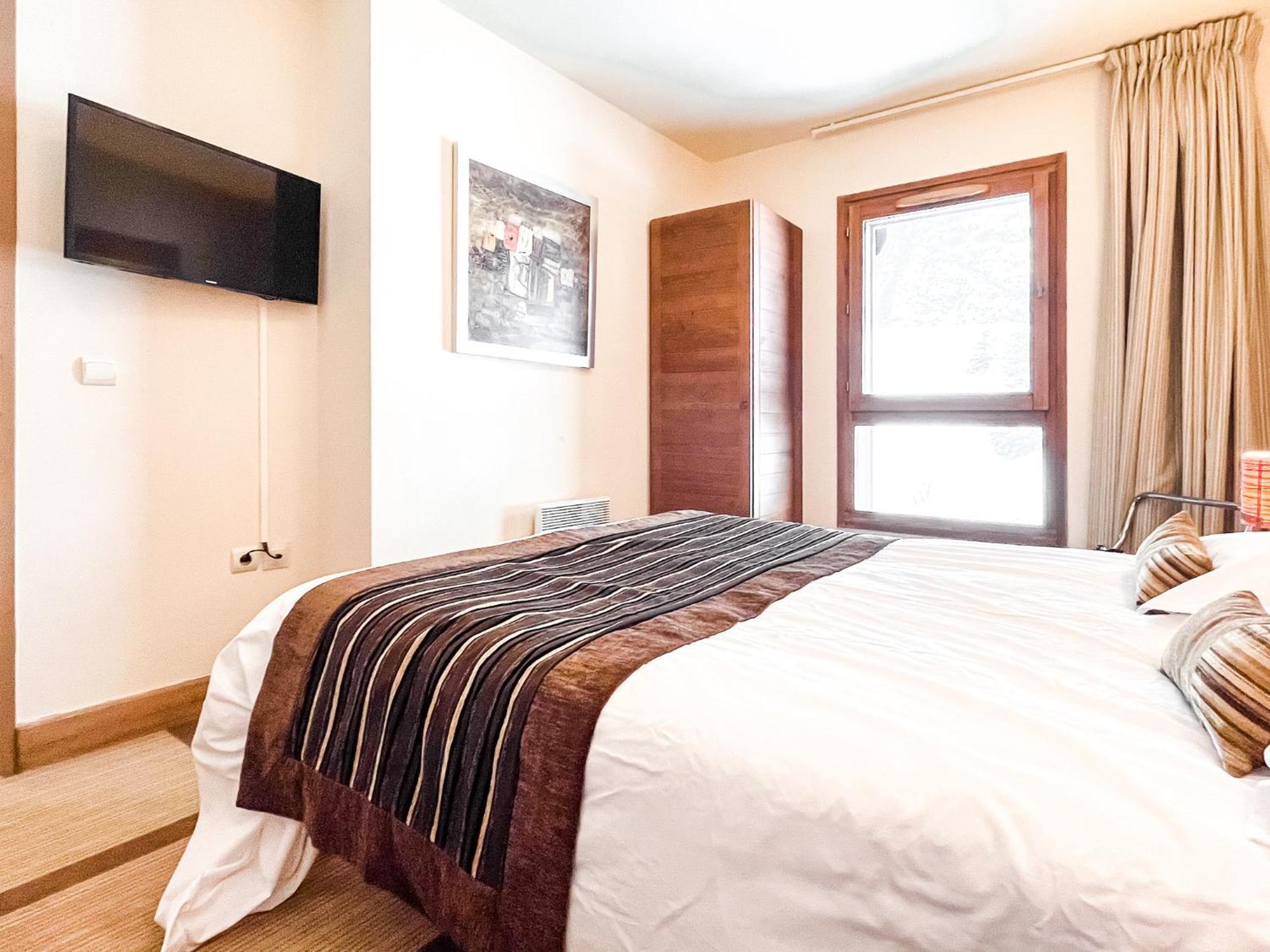 Large One-Bedroom Apartment, Wheelchair Adapted, Les Terrasses D'Eos Flaine Luaran gambar
