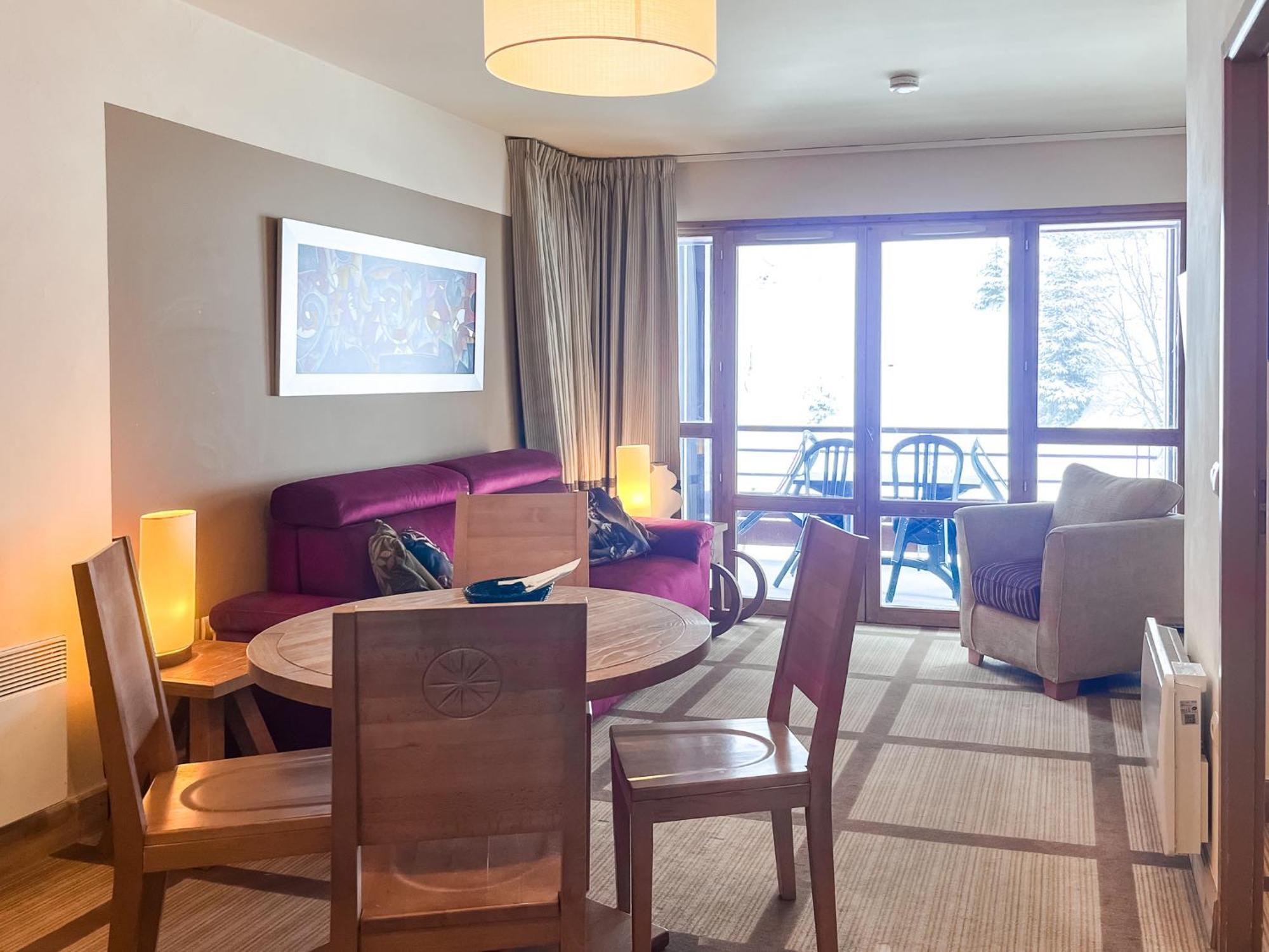 Large One-Bedroom Apartment, Wheelchair Adapted, Les Terrasses D'Eos Flaine Luaran gambar