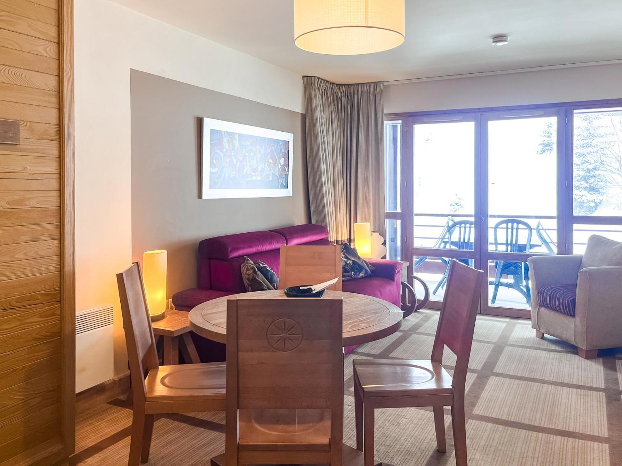 Large One-Bedroom Apartment, Wheelchair Adapted, Les Terrasses D'Eos Flaine Luaran gambar